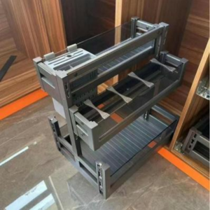 MULTIPURPOSE KICHEN STORAGE BASKET PULLOUT